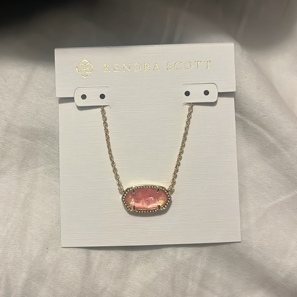 Kendra Scott Pink Elisa Necklace - Picture 3 of 5